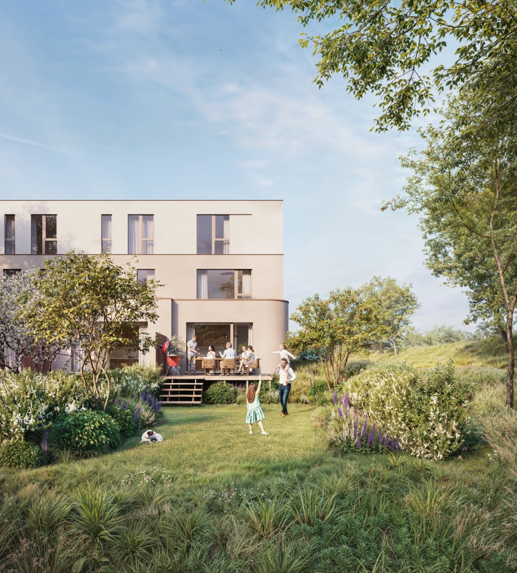 Acasa Projectontwikkeling vastgoed nieuwbouw de Courbe Drongen Gent groen wonen woning te koop 1