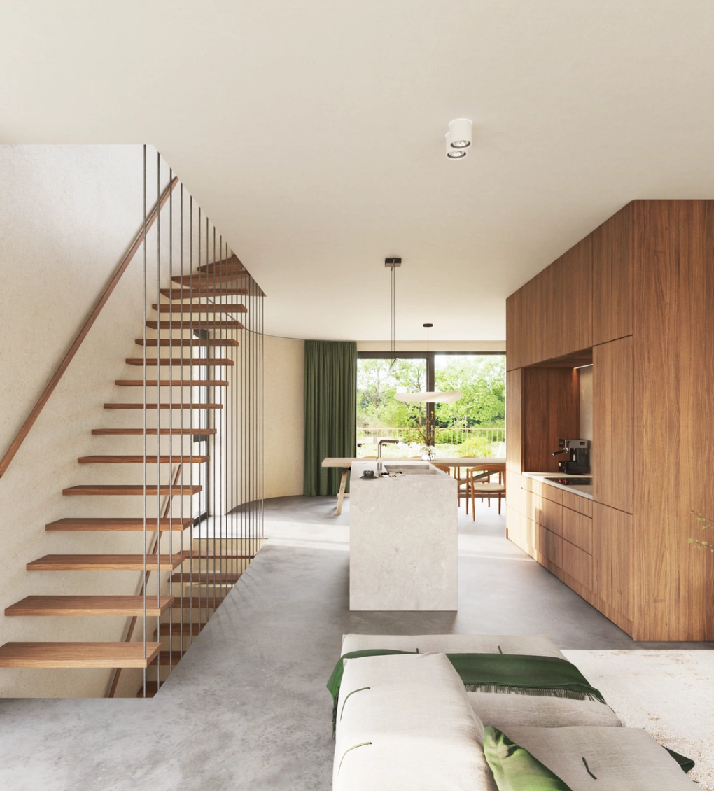 Acasa Projectontwikkeling vastgoed nieuwbouw de Courbe Drongen Gent groen wonen woning te koop 10