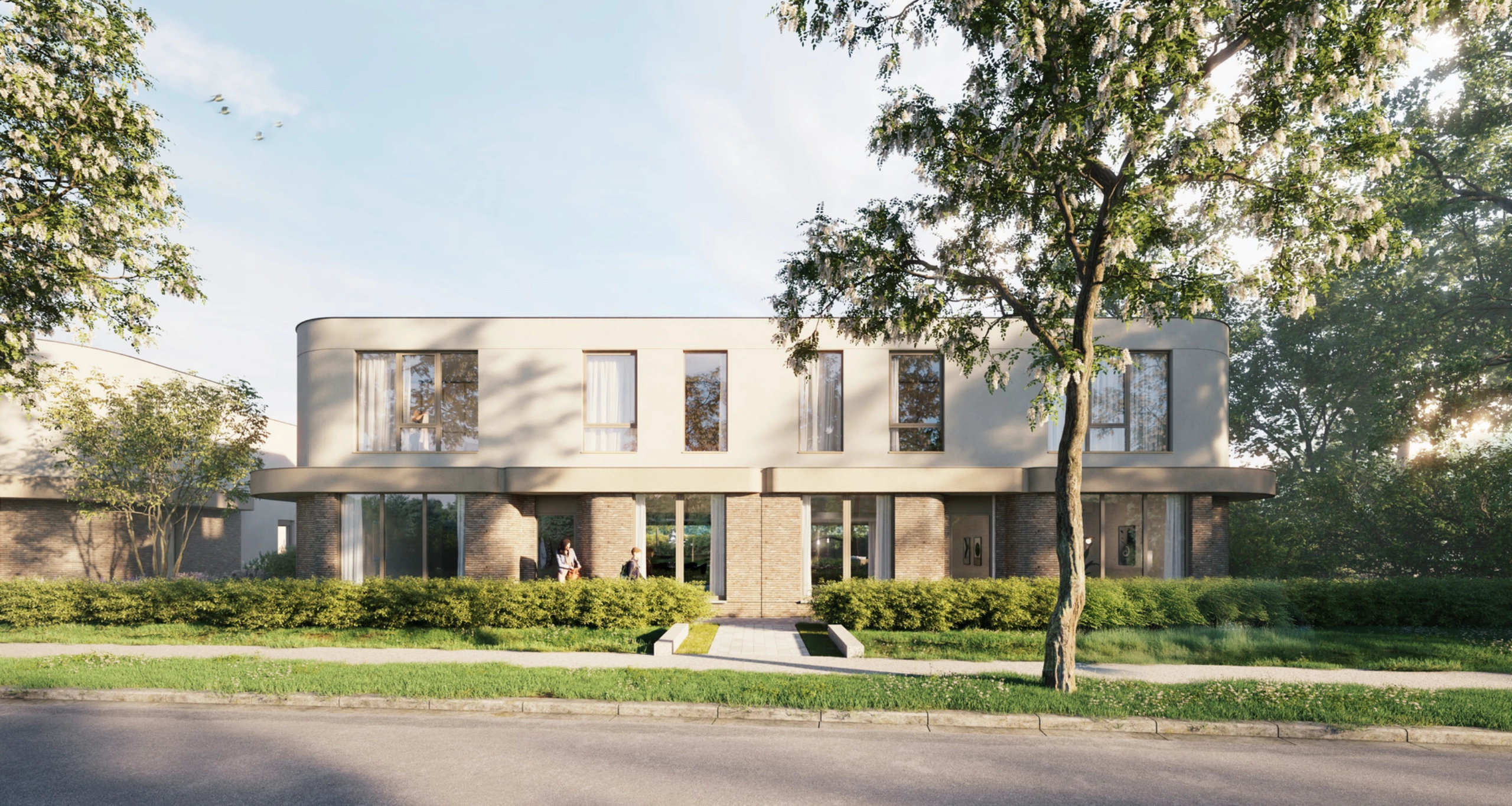 Acasa Projectontwikkeling vastgoed nieuwbouw de Courbe Drongen Gent groen wonen woning te koop 7