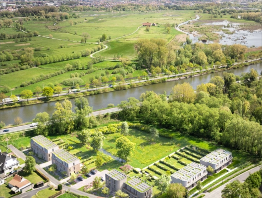 Acasa Projectontwikkeling vastgoed nieuwbouw de Courbe Drongen Gent groen wonen woning te koop 2