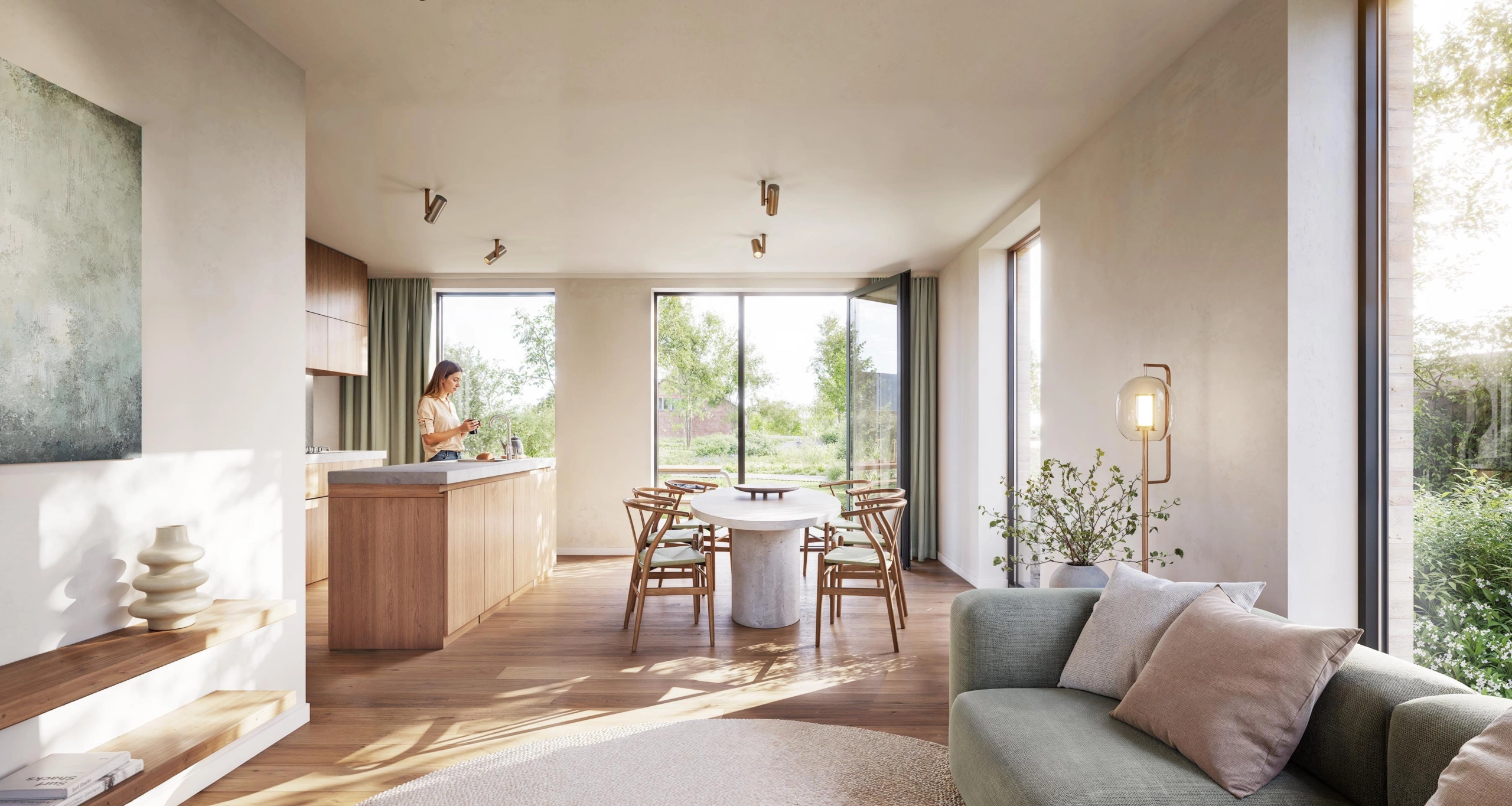 Acasa projectontwikkeling vastgoed nieuwbouw Remise Nevele groen wonen woning te koop inter