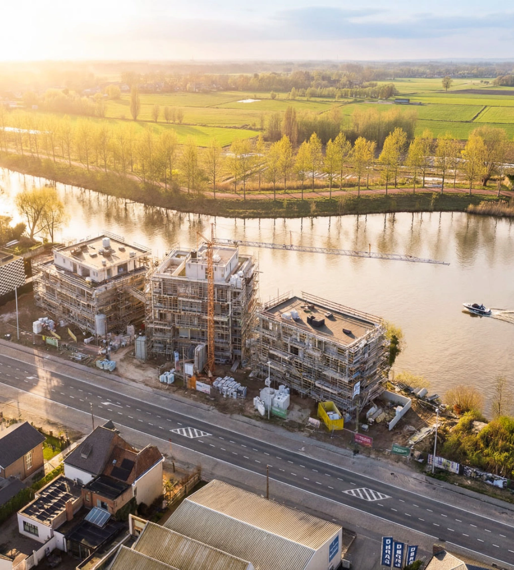 Acasa Projectontwikkeling vastgoed te koop appartement Astene Deinze Wonen aan de Leie 18