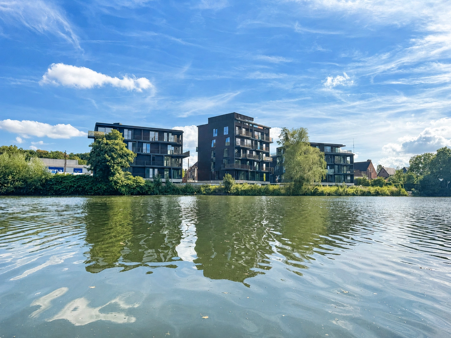 Acasa projectontwikkeling vastgoed tekoop appartementen Deinze Astene wonen aan de Leie Leiemeersen