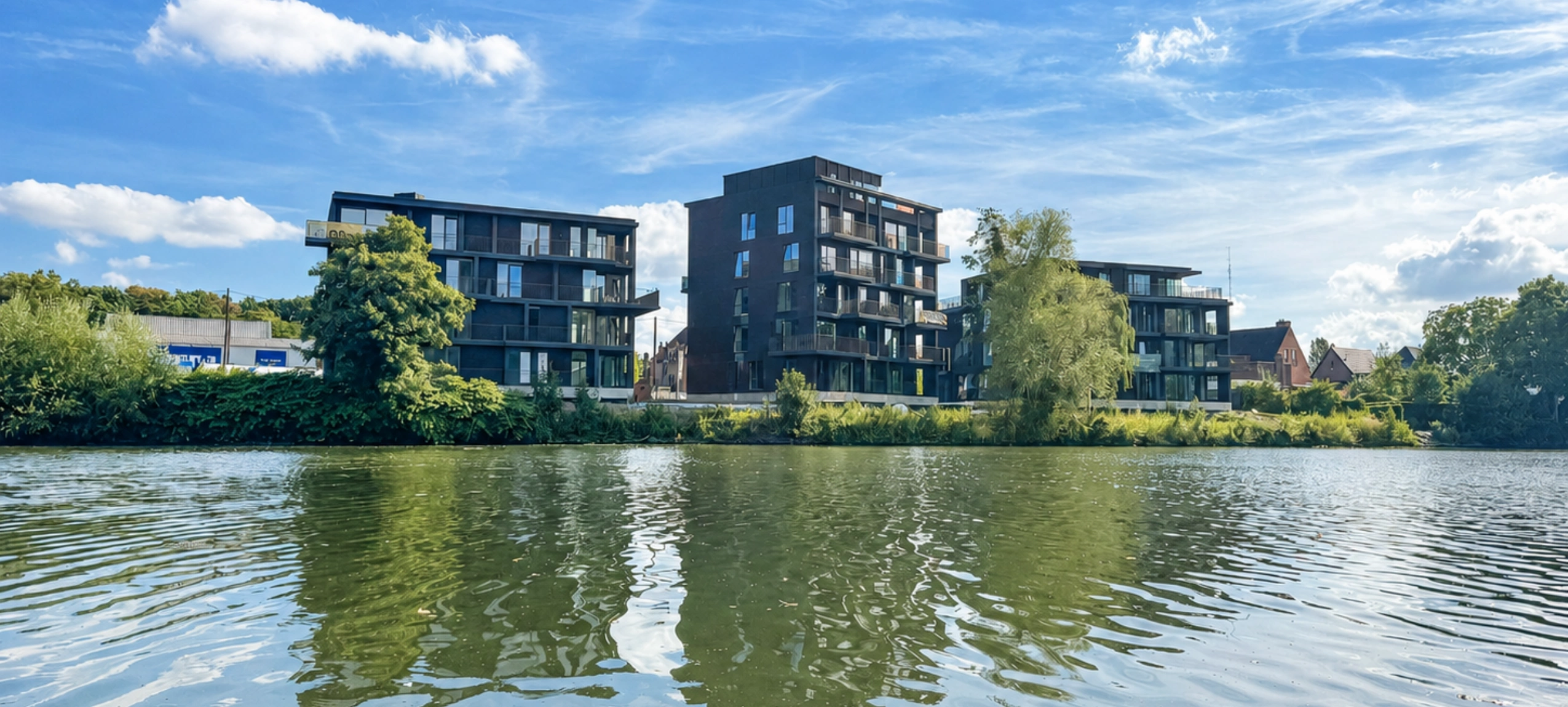 Acasa projectontwikkeling vastgoed tekoop appartementen Deinze Astene wonen aan de Leie Leiemeersen