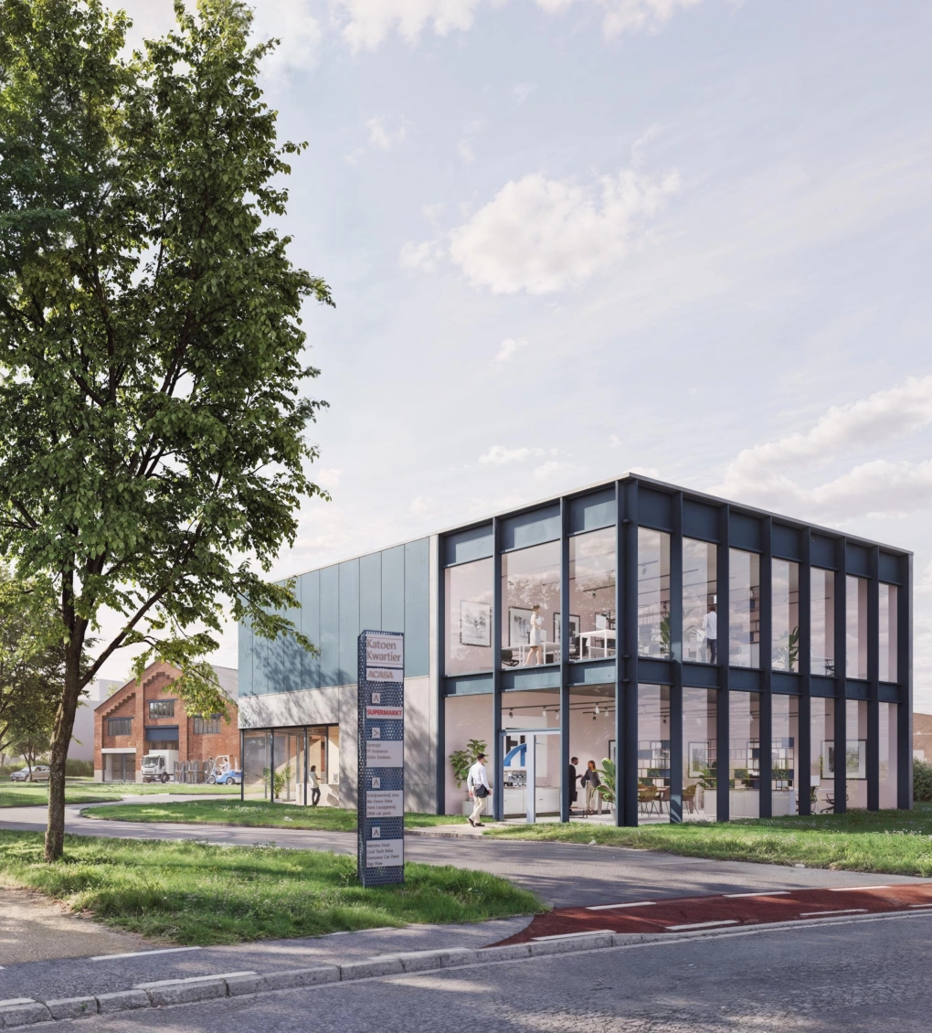 Acasa projectontwikkeling te koop vastgoed Laarne nieuwsbouw kmo unit loods 3