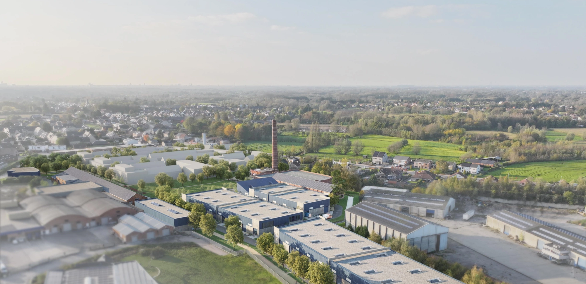 Acasa projectontwikkeling te koop vastgoed Laarne nieuwsbouw kmo unit loods